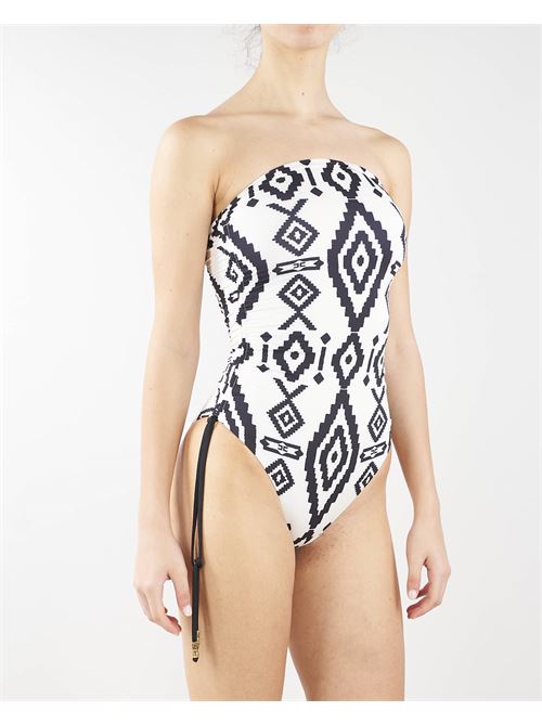 Rhombus print swimsuit Elisabetta Franchi ELISABETTA FRANCHI | Swimming suit | CS46M32E2E84